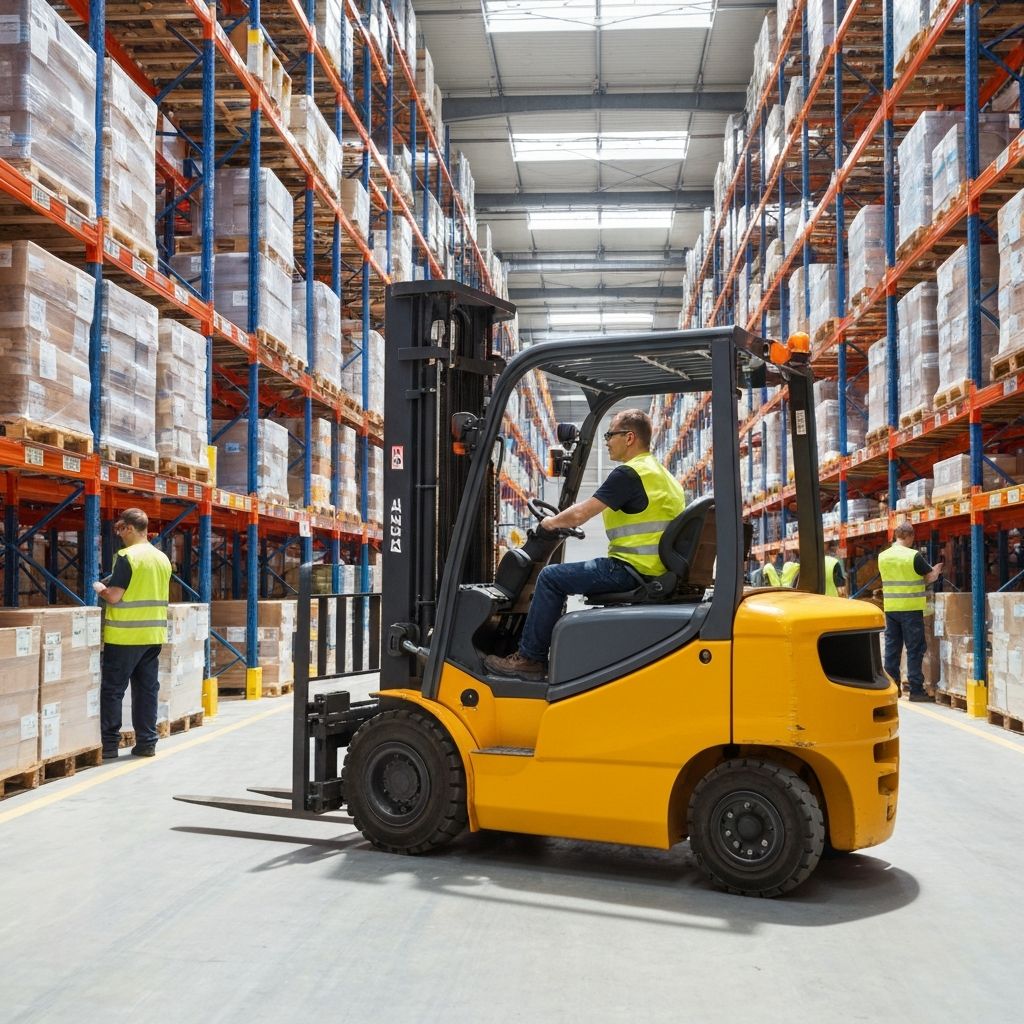 Staplerfahrer-Ausbildung in und Ostthüringen