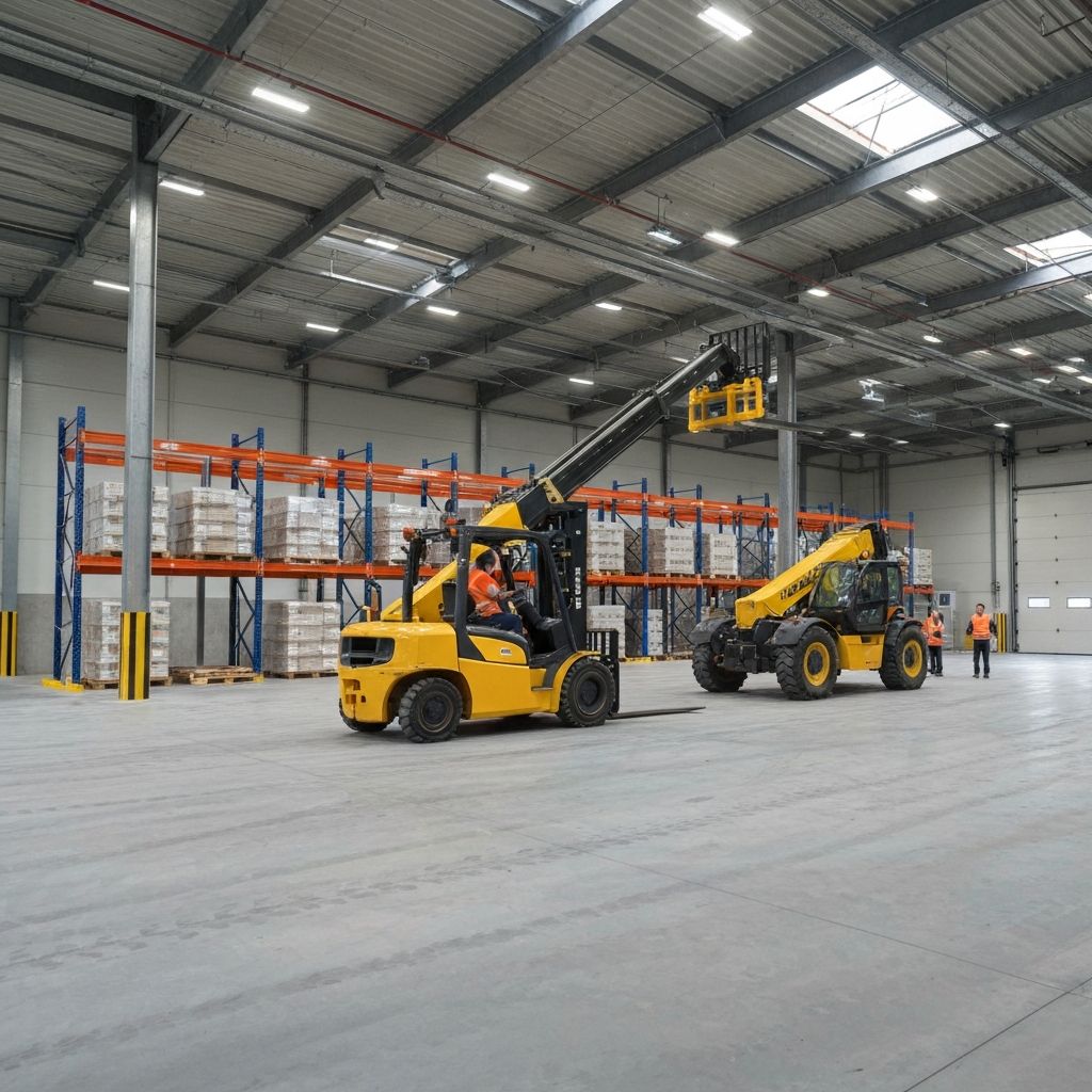 Staplerfahrer-Ausbildung in für Unternehmen in Sachsen